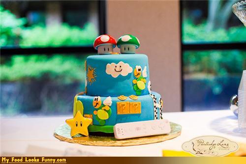 Super Nice Looking Mario Bros. Cake